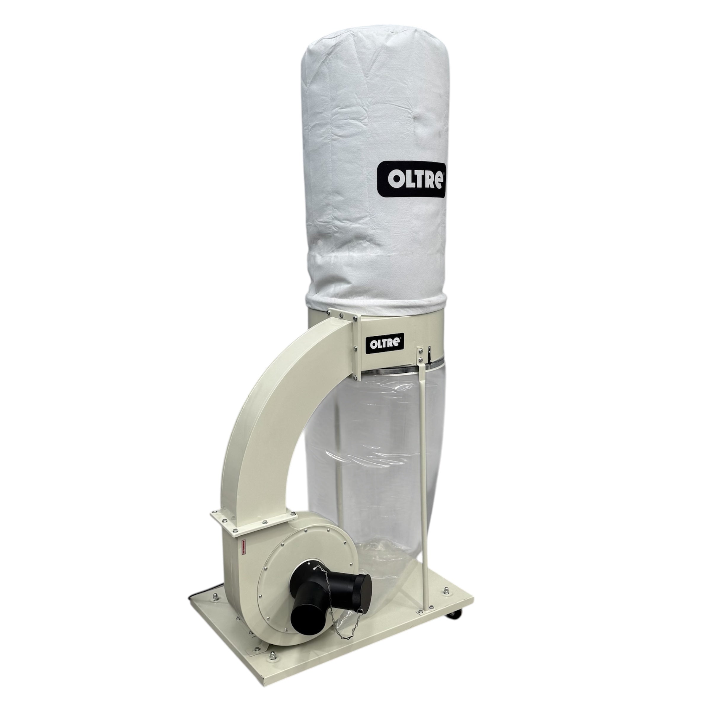 Oltre Dust Collector 240V 2HP 1 x Filter Element (Needle Felt Top Bag + Plastic Bottom Bag) OT-DC-1500