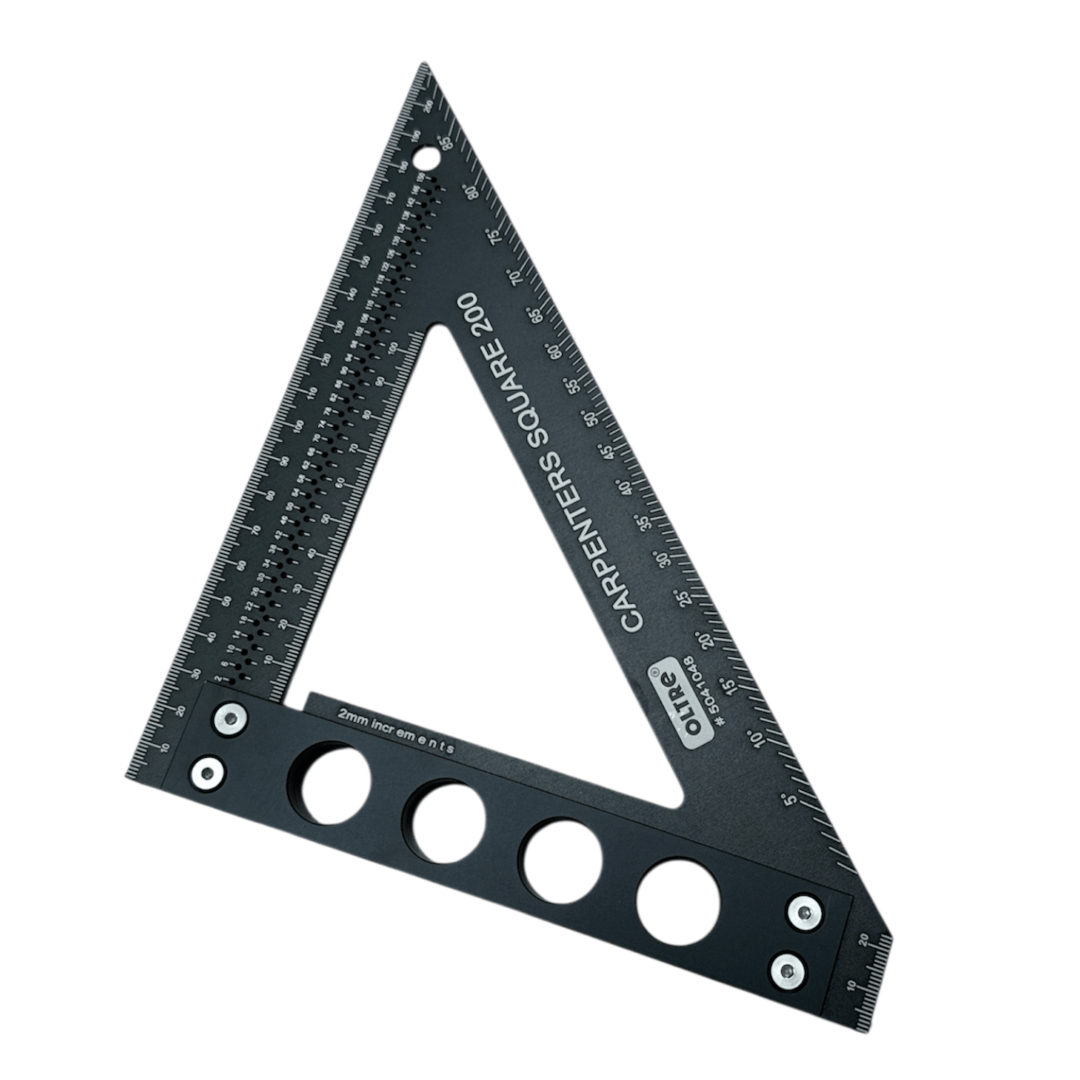 Oltre Aluminium Carpenter Triangle Square 200mm OT-HT-CS-AM