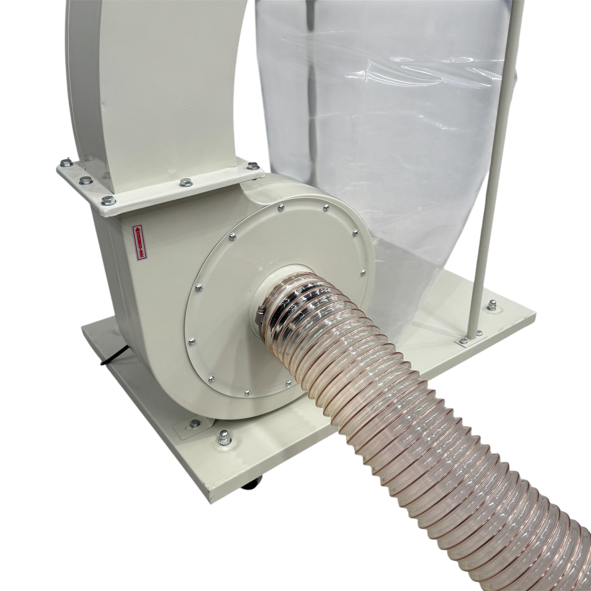 Oltre Dust Collector 240V 2HP 1 x Filter Element (Needle Felt Top Bag + Plastic Bottom Bag) OT-DC-1500
