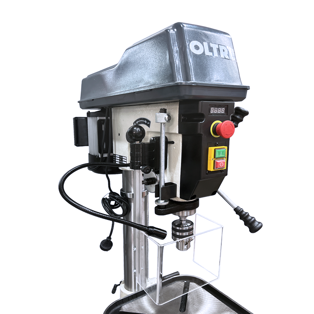 Oltre 430mm (17") Floor Drill Press Electronic Variable Speed 16mm Chuck Capacity 240V DP43016F-VS
