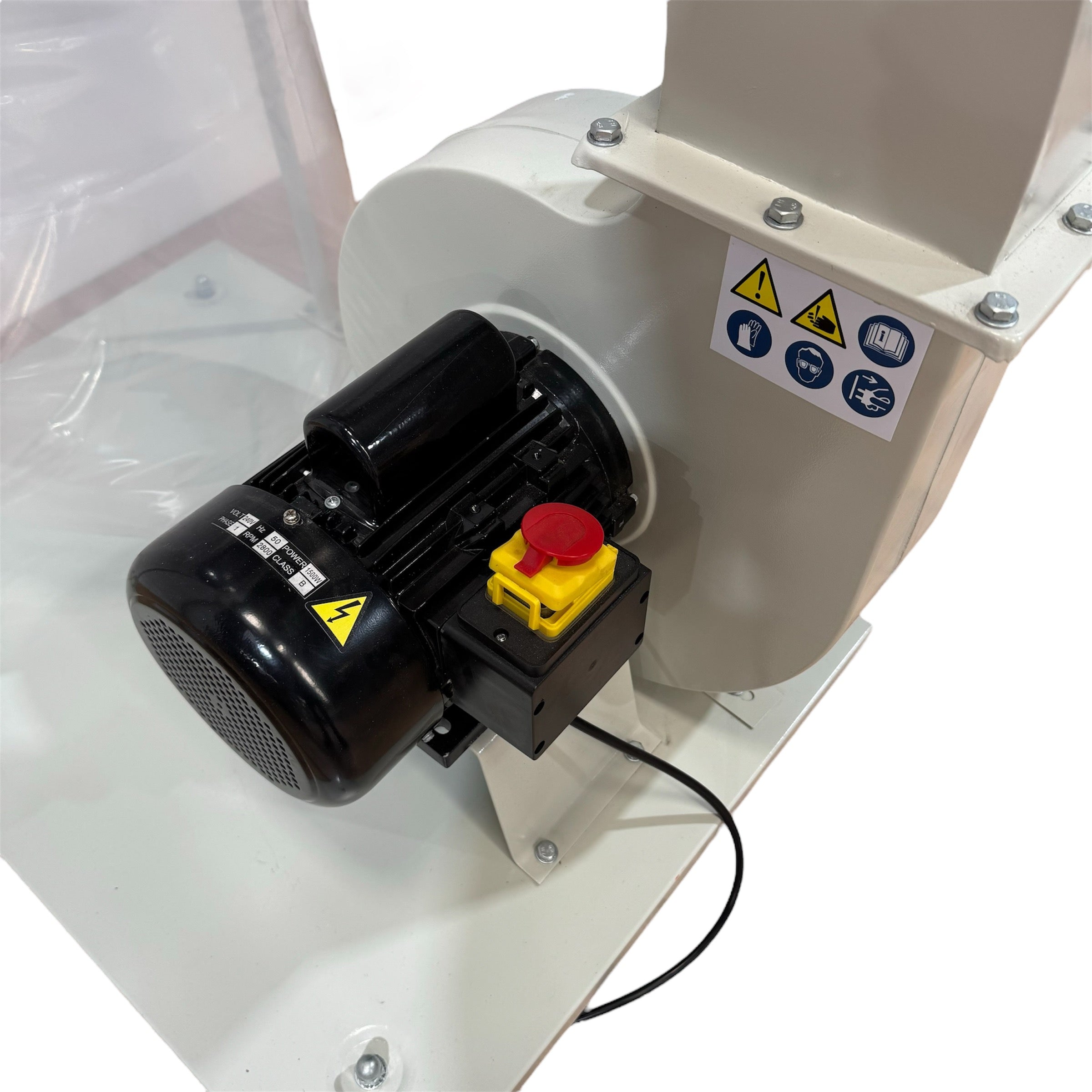 Oltre Dust Collector 240V 2HP 1 x Filter Element (Needle Felt Top Bag + Plastic Bottom Bag) OT-DC-1500