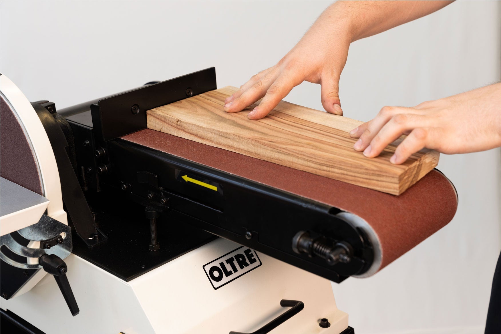 150mm (6") x 1220mm (48") Belt & 250mm (10") Disc Sander With Stand OT-BDS-1200X250 by Oltre