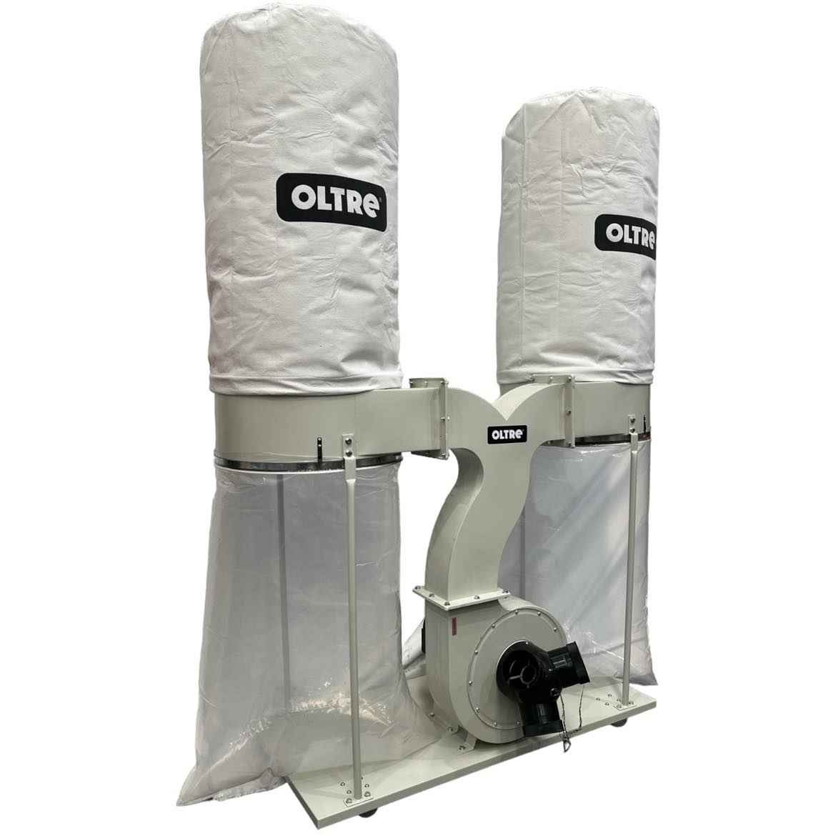 Oltre Dust Collector 3HP 2 x Filter (Needlefelt Top + Plastic Bottom Bag) OT-DC-2200