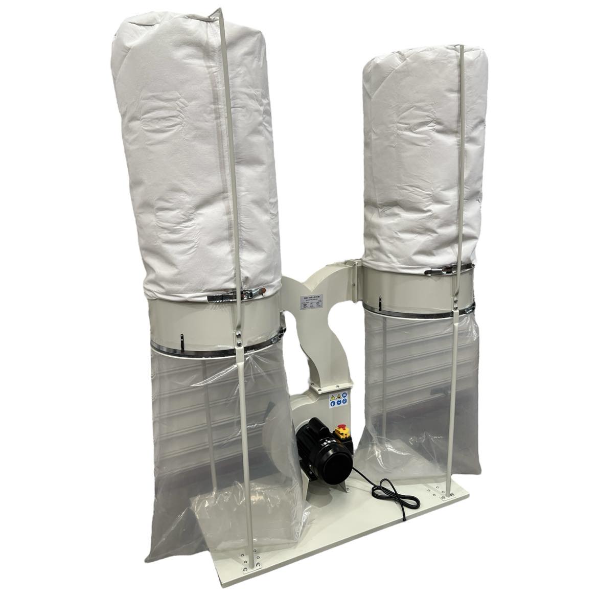 Oltre Dust Collector 3HP 2 x Filter (Needlefelt Top + Plastic Bottom Bag) OT-DC-2200