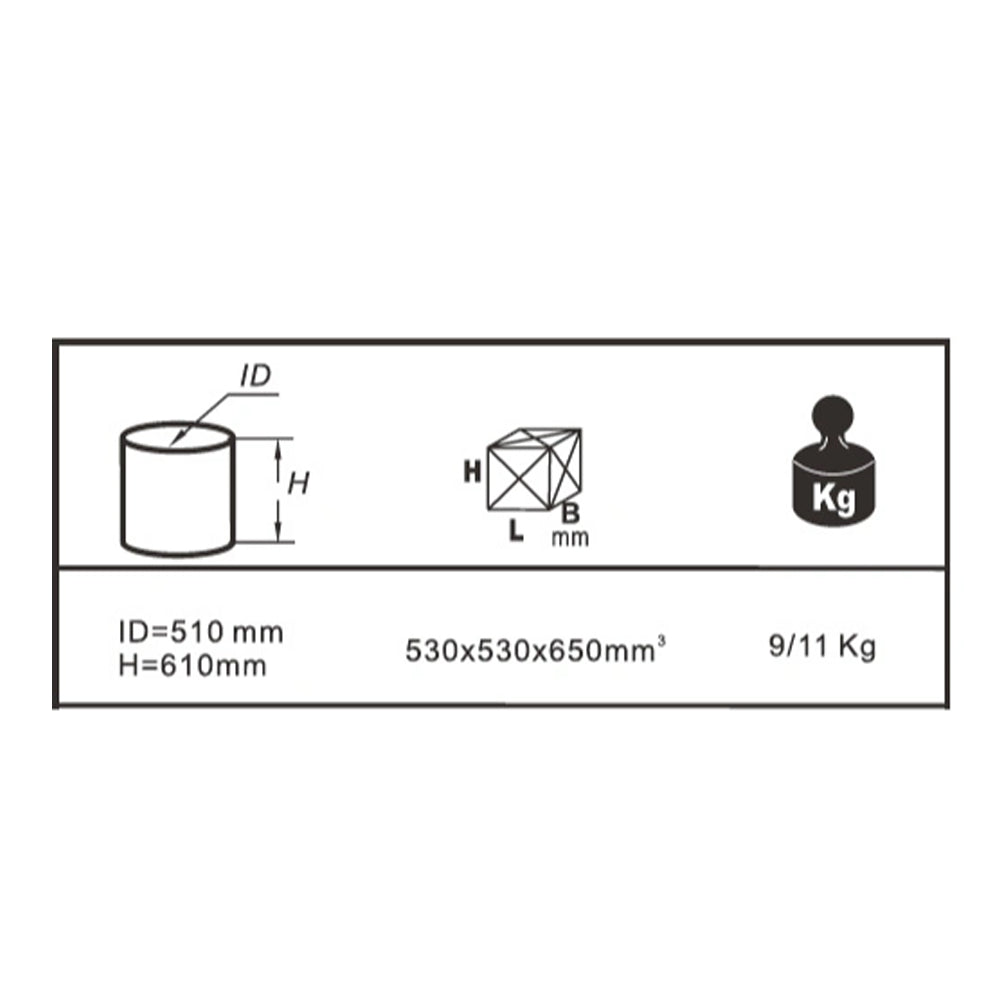 One Micron Upgrade Cartridge Filtration Canister to suit Dust Collectors by Oltre