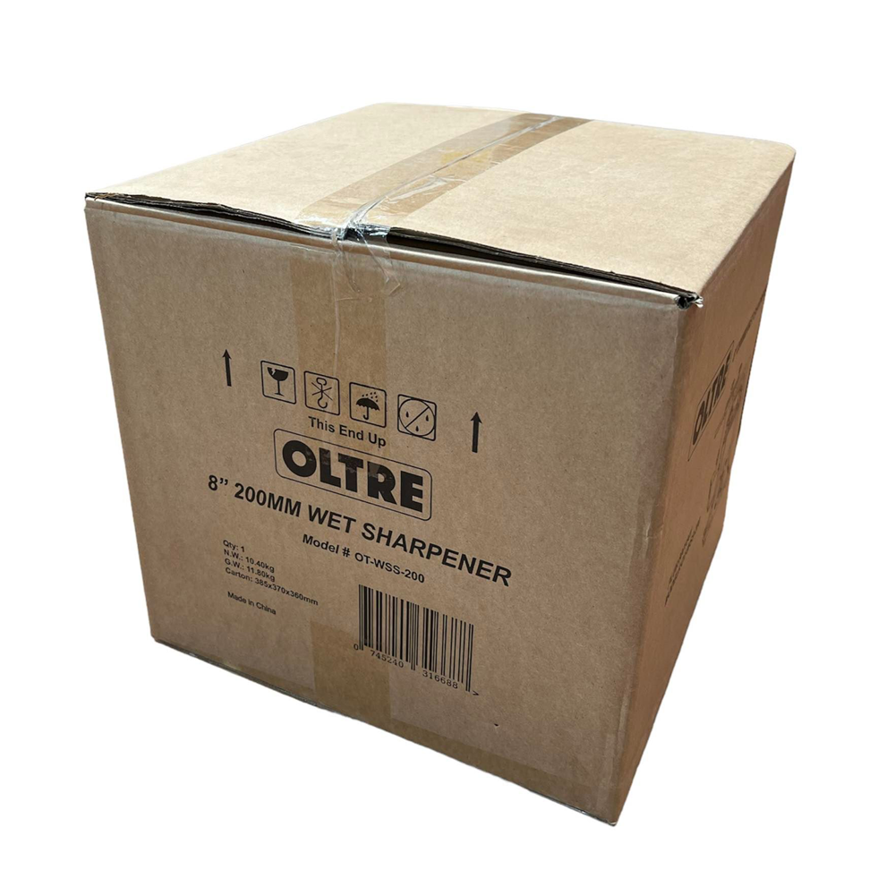 Oltre 200mm (8") Wet Stone / Water Cooled Sharpener & Buffer OT-WSS-200