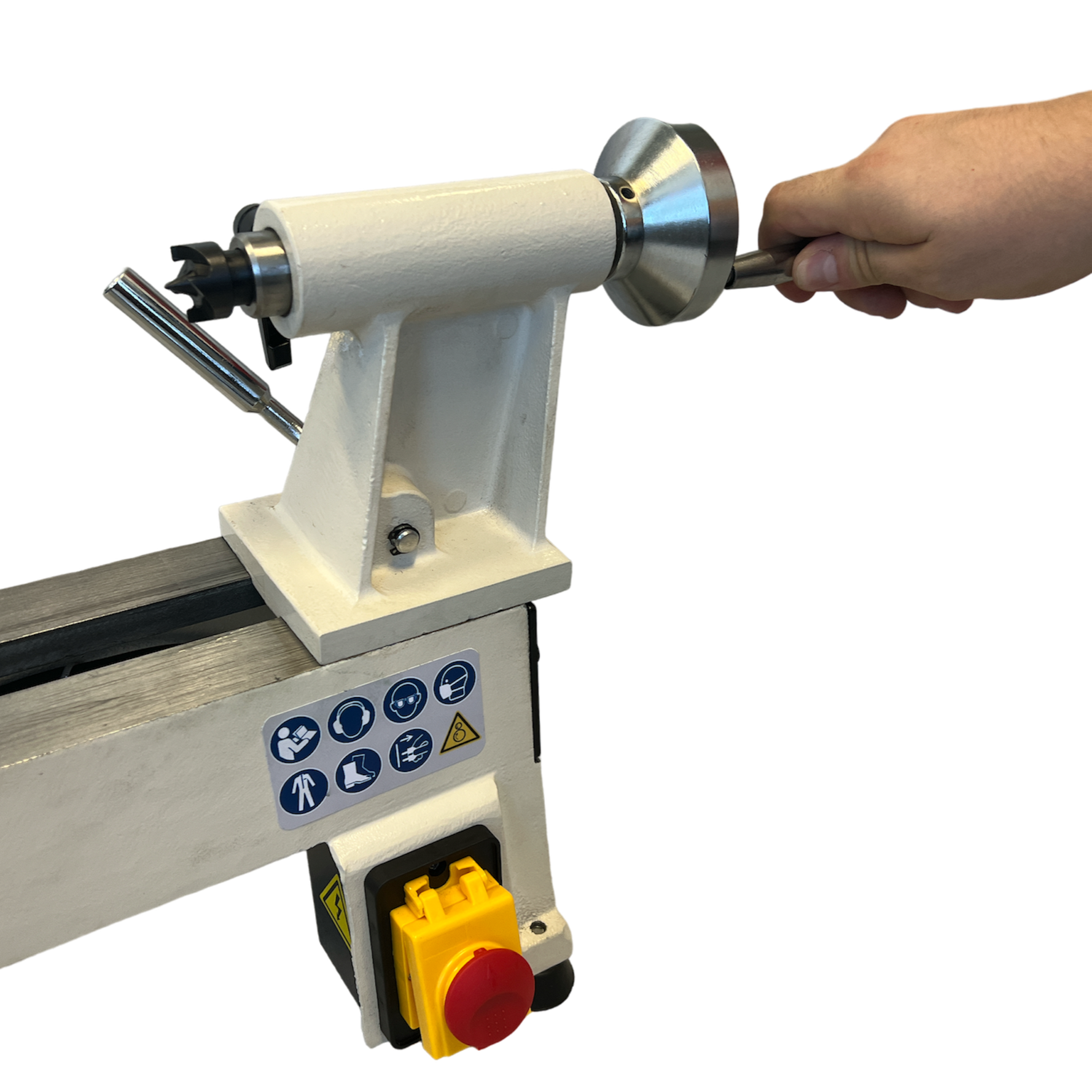 Oltre 254mm (10") Swing x 460mm (18") Between Centres Woodturning Mini-Midi Economy Bench Lathe 0.5HP 240V OT-WL460-10