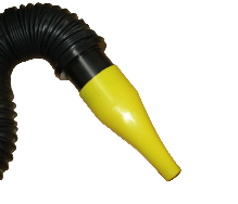 Oltre 63mm (2-1/2") Tapered Oval Nozzle Hose Fitting YW1108