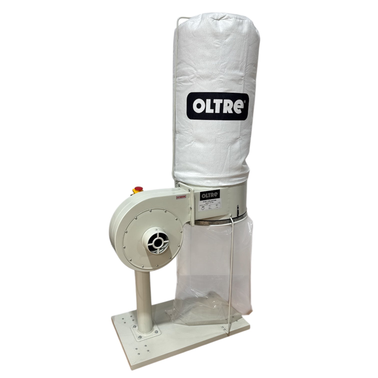 Dust Collector 240V 1HP 1 x Filter Element (1 Top + 1 Bottom Bag) 500CFM OT-DC-750 by Oltre