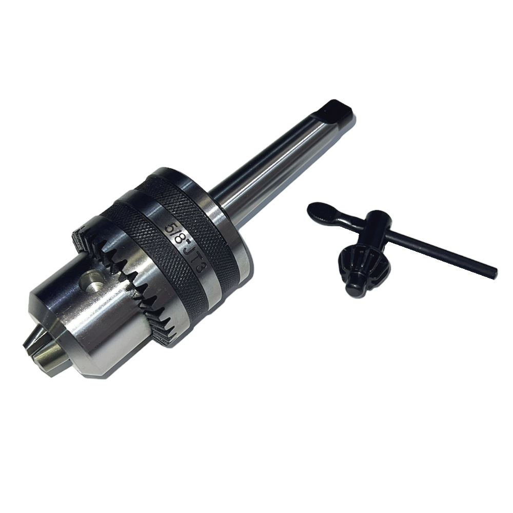 0-16mm (5/8") JT3 Keyed Drill Chuck with MT2 Taper and MT2-JT3 Arbor (MT2 Taper) OT-CKAR-16-JT3 by Oltre