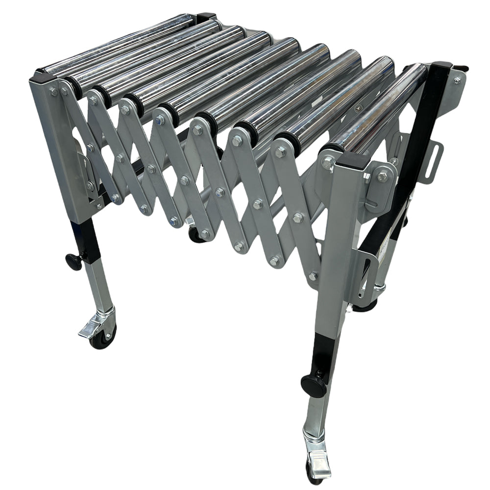 450-1300mm Expandable Flexible Roller Support Conveyor Stand 26133 by Oltre