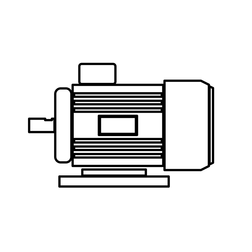 Motor 4HP 240V suit PT129A Planer / Thicknesser by Oltre