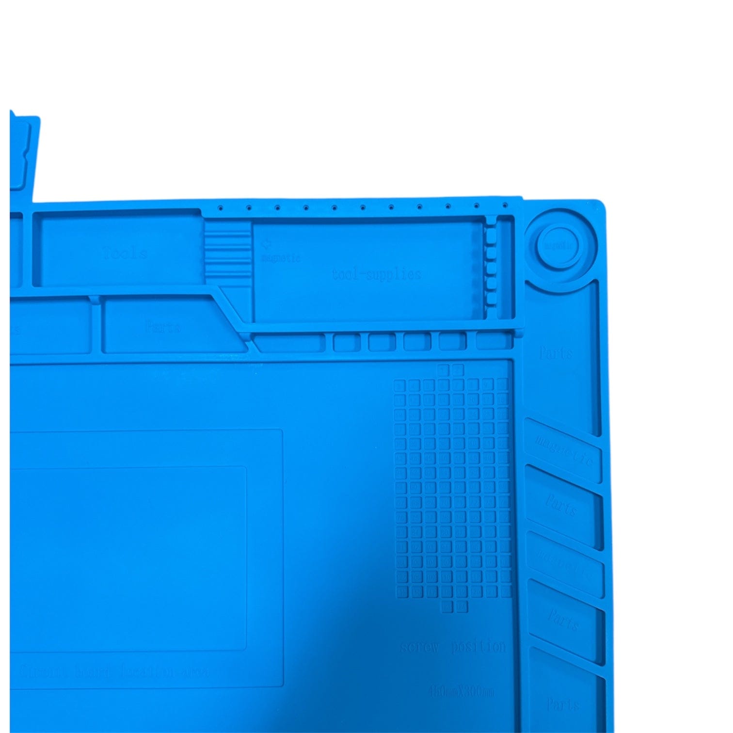 Oltre Magnetic Heat-Resistant Silicone Soldering Mat – 500°C