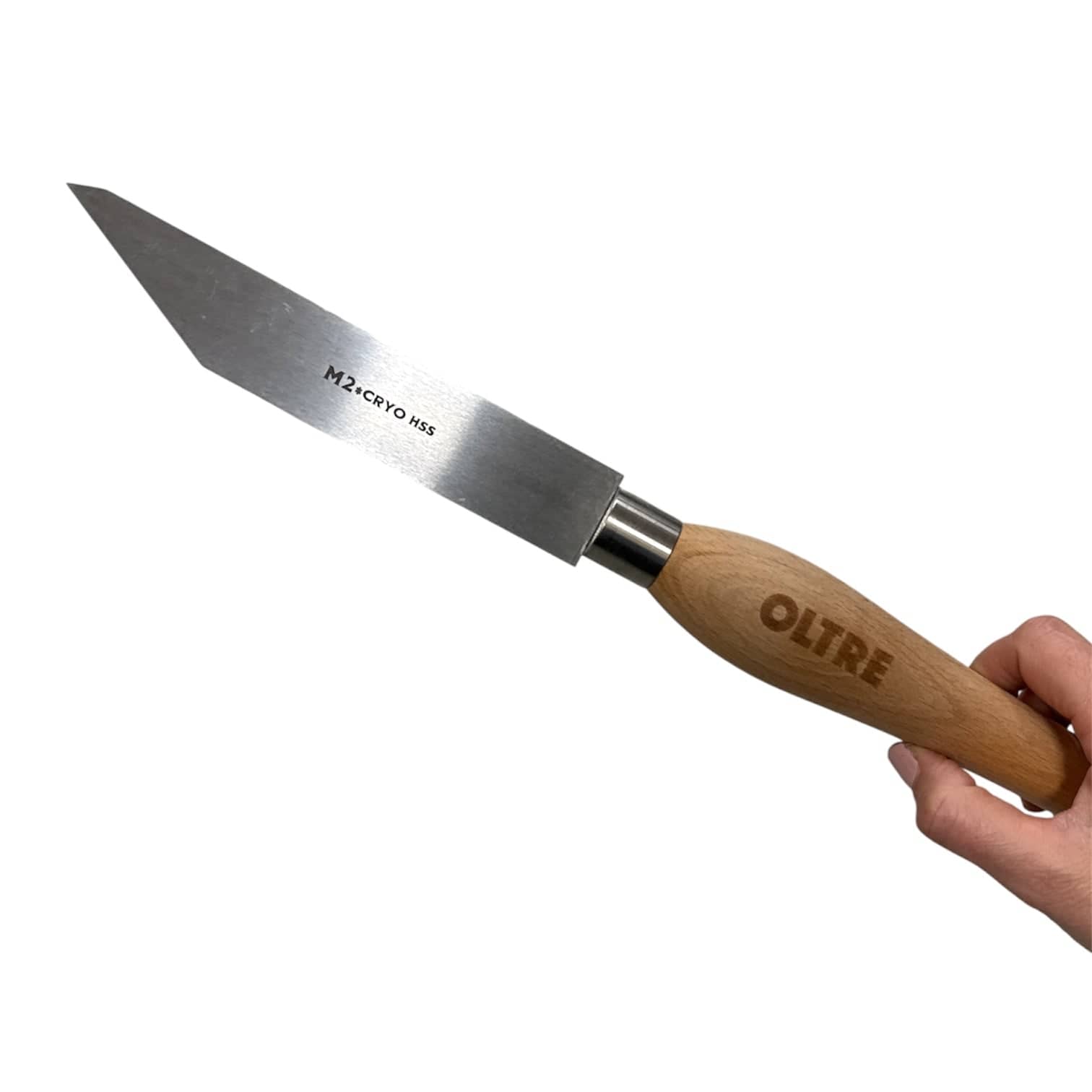 Oltre Woodturning Tool - 2mm Thick Parting Tool M2 CRYO HSS