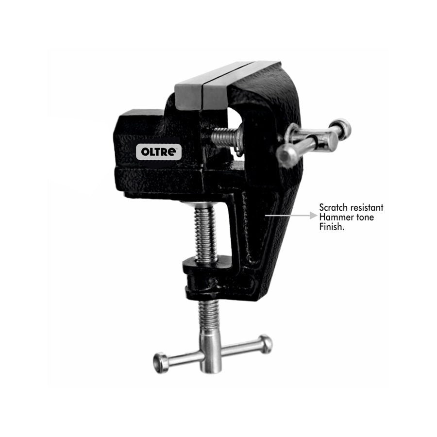 Heavy Duty SG Iron Baby Mini Bench Vice Integrated Clamp by Oltre *New Arrival*