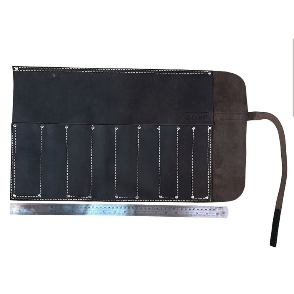 Tool Roll Leather 9 Pocket by Oltre