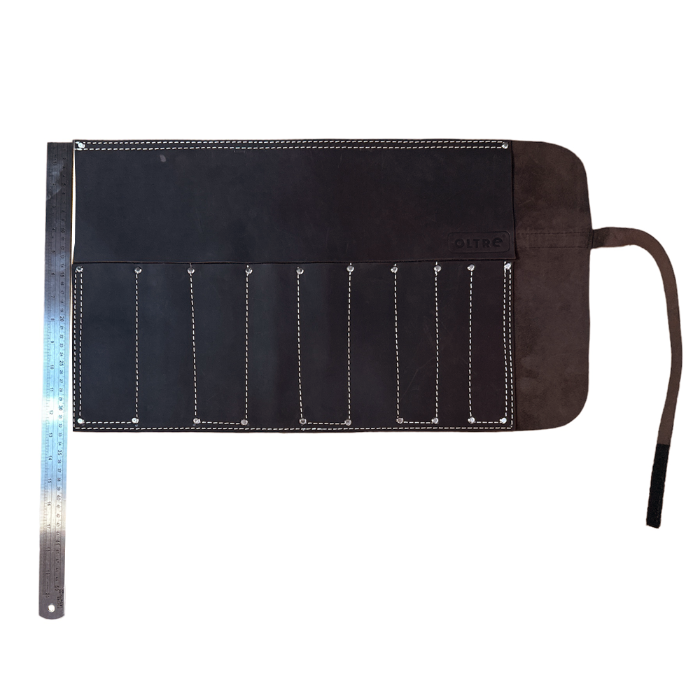 Tool Roll Leather 9 Pocket by Oltre