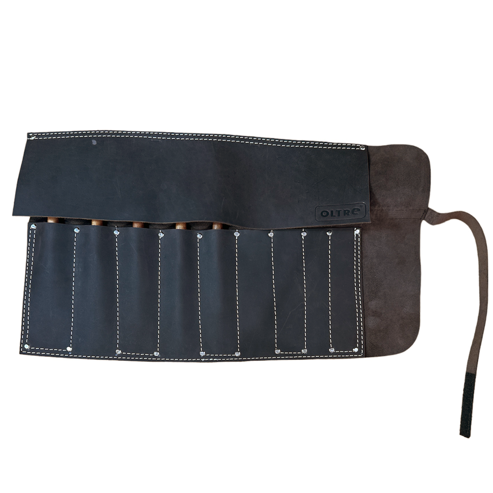 Tool Roll Leather 9 Pocket by Oltre