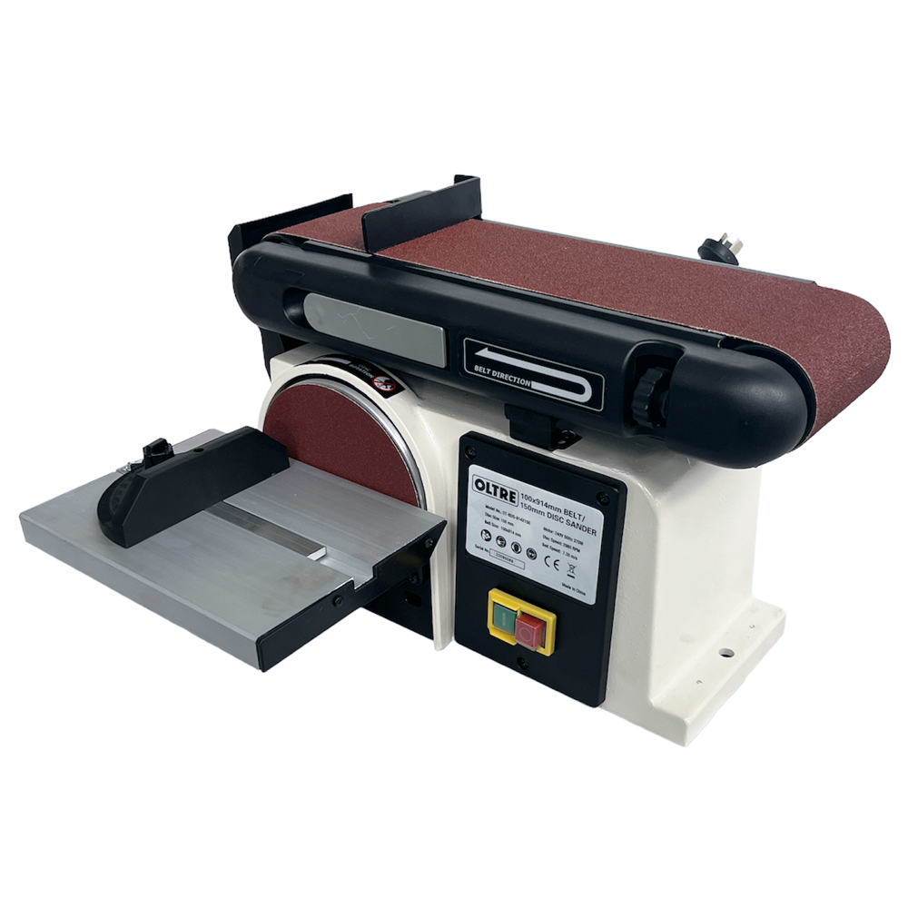 100mm (4") x 914mm (36") Belt & 150mm (6") Disc Sander OT-BDS-914X150 by Oltre