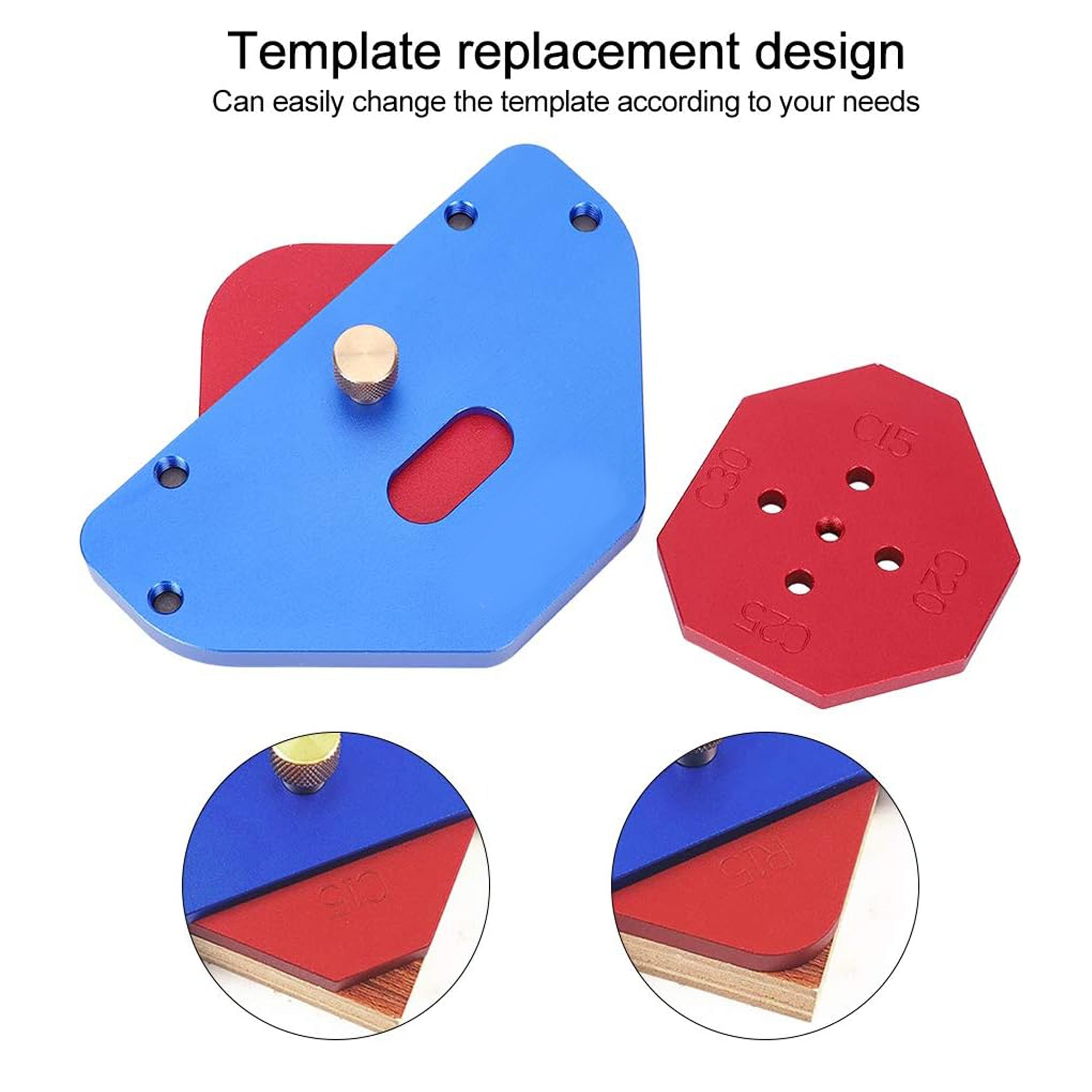 Oltre Aluminium Woodworking Arc Positioning Template OT-HT-AT-A *Coming Soon - Expected Q1, 2025*