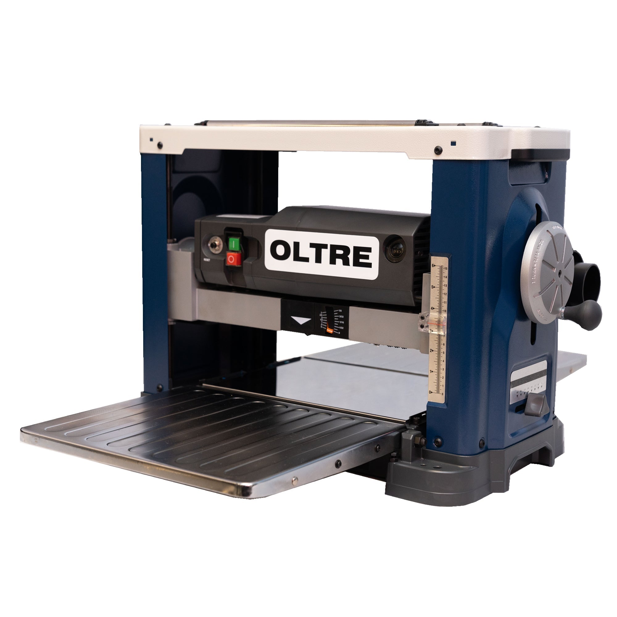 330mm (13") Benchtop Thicknesser with Segmented Helical Style Cutter Head 240V OT-TH-330 by Oltre