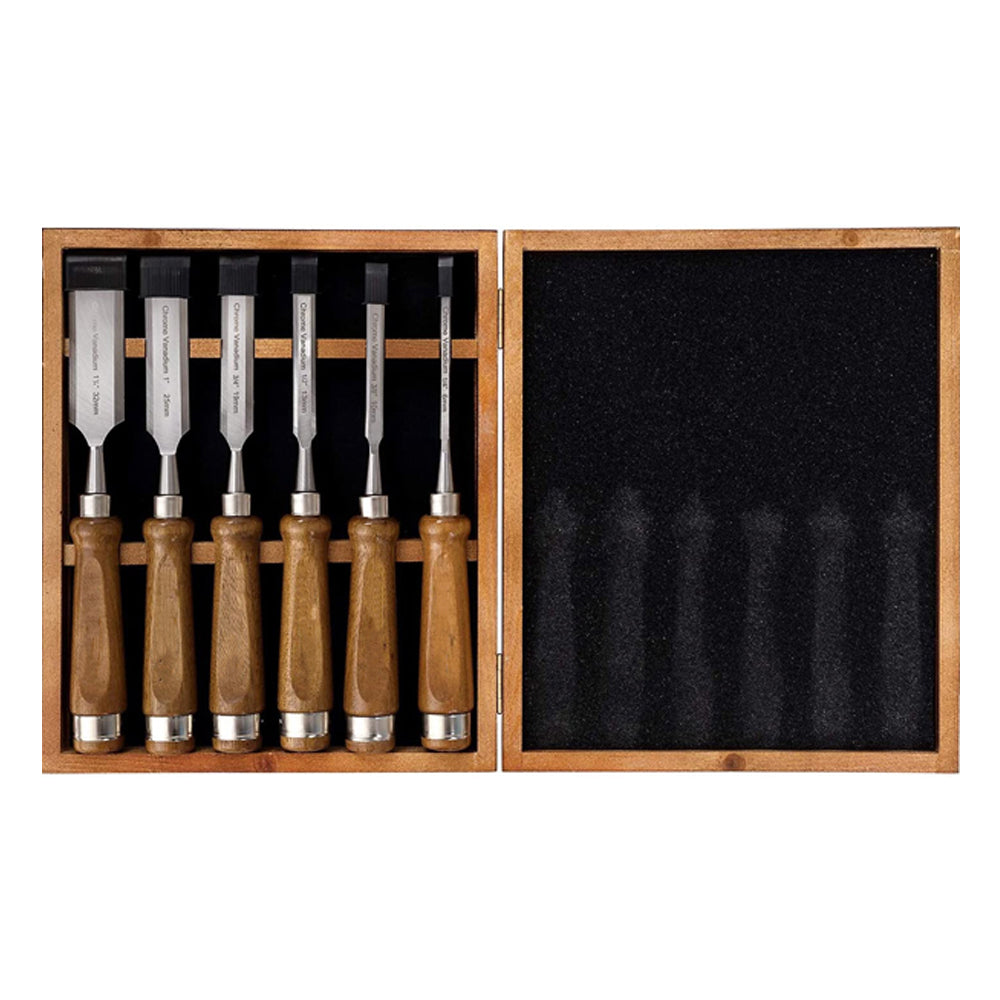 6Pce Woodworking Chisel Set OT-WWCS-6 by Oltre *New Arrival*