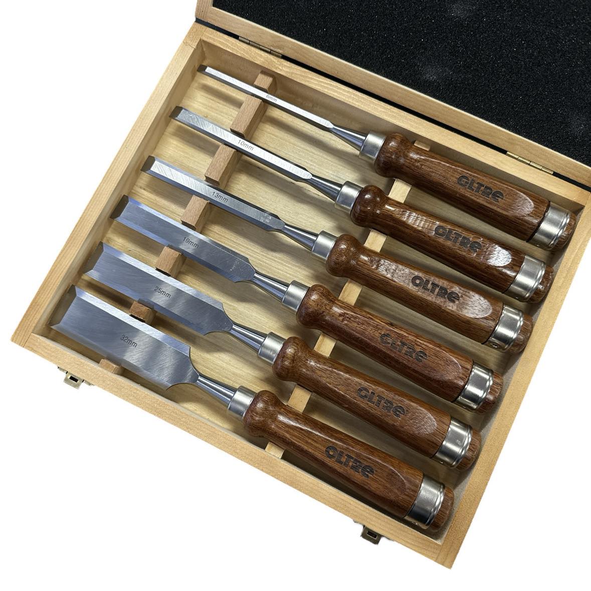 6Pce Woodworking Chisel Set OT-WWCS-6 by Oltre *New Arrival*