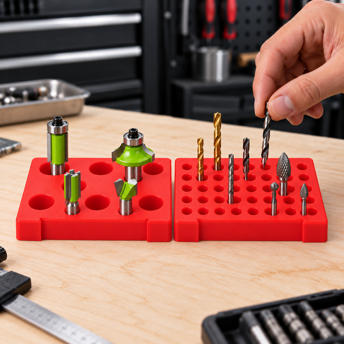 Oltre Linkable Plastic Bit Holders & Organisers